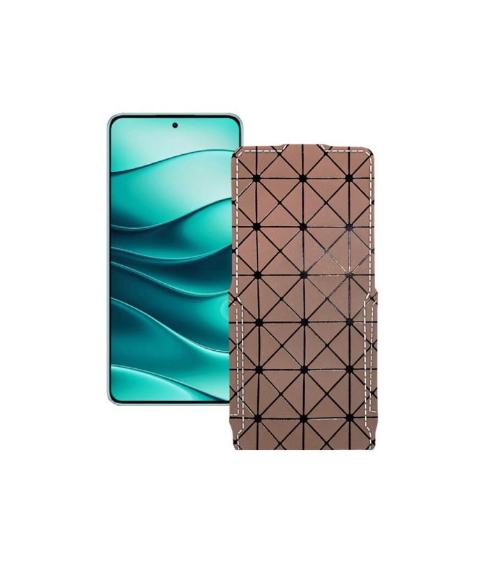 Чохол-флип з екошкіри для телефону Xiaomi Redmi Note 14 4G