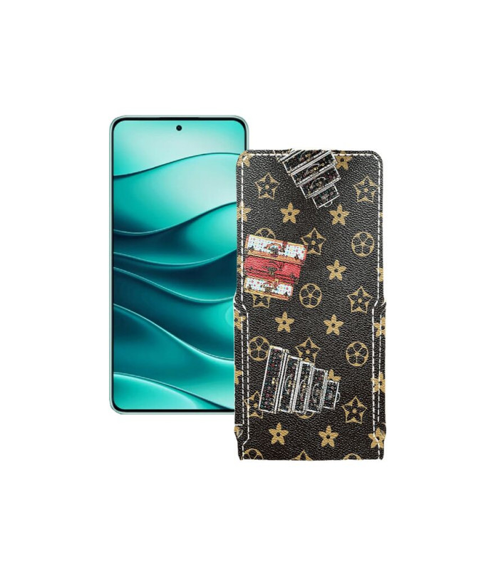 Чохол-флип з екошкіри для телефону Xiaomi Redmi Note 14 4G