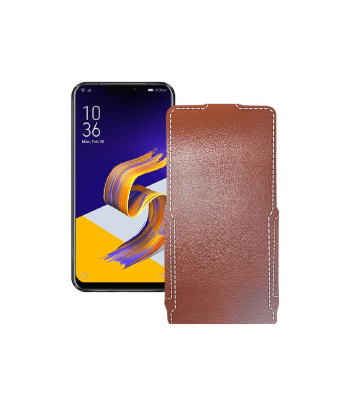 Чохол-флип з екошкіри для телефону Asus ZenFone 5 ZE620KL