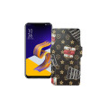 Чохол-книжка з екошкіри для телефону Asus ZenFone 5 ZE620KL