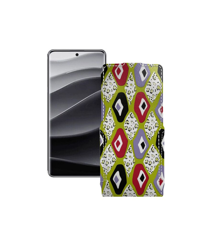 Чохол-флип з екошкіри для телефону Xiaomi Redmi Note 14 Pro Plus 5G