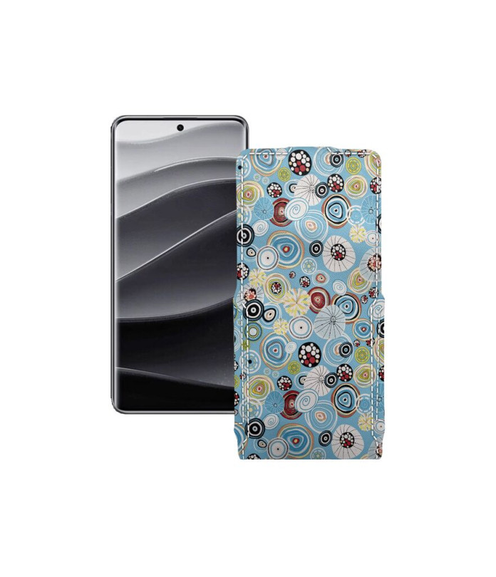 Чохол-флип з екошкіри для телефону Xiaomi Redmi Note 14 Pro Plus 5G