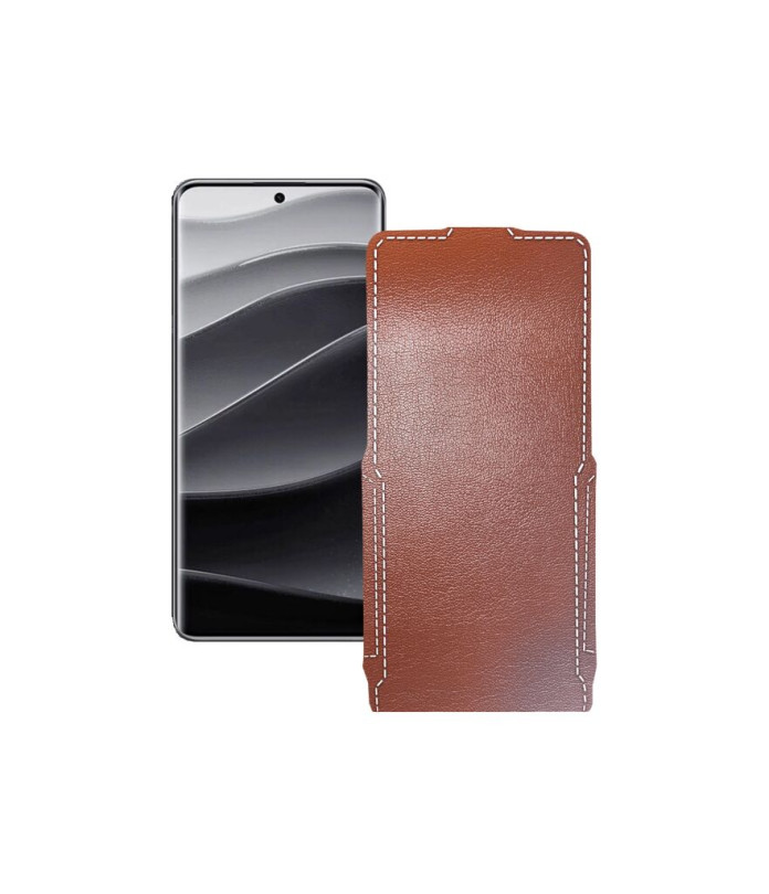 Чохол-флип з екошкіри для телефону Xiaomi Redmi Note 14 Pro Plus 5G