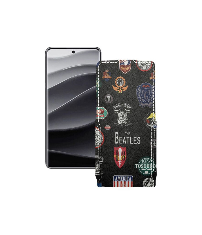 Чохол-флип з екошкіри для телефону Xiaomi Redmi Note 14 Pro Plus 5G