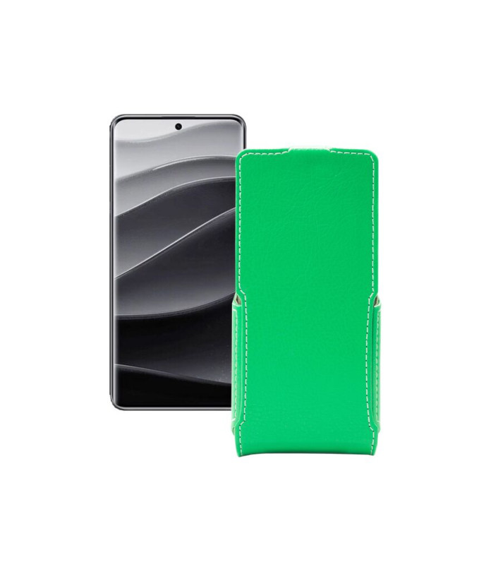 Чохол-флип з екошкіри для телефону Xiaomi Redmi Note 14 Pro Plus 5G