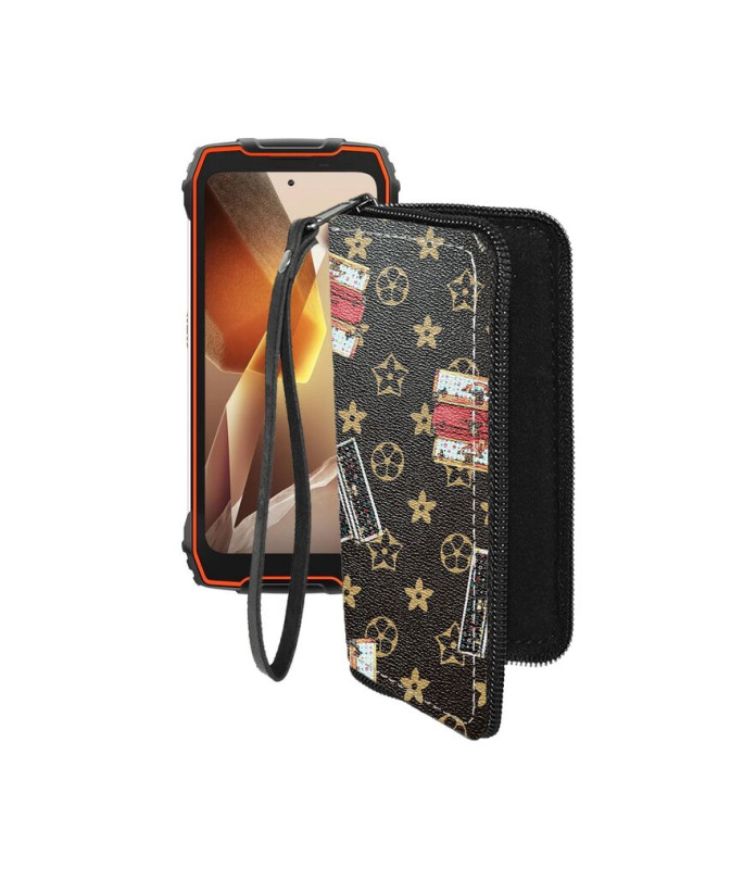 Чохол-гаманець з екошкіри для телефону Blackview Oscal Pilot 1