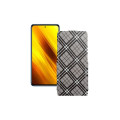 Чохол-флип з екошкіри для телефону Xiaomi Poco X3 NFC