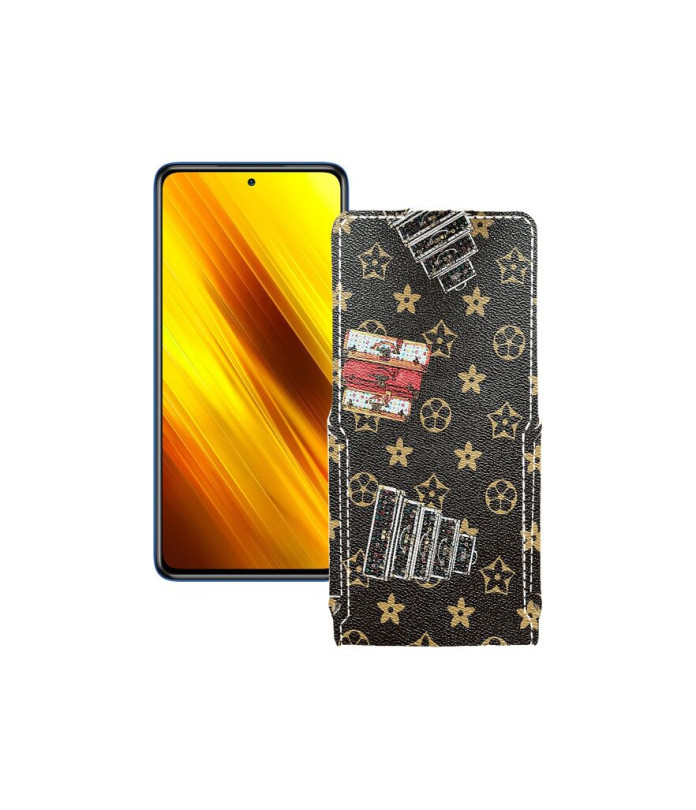 Чохол-флип з екошкіри для телефону Xiaomi Poco X3 NFC