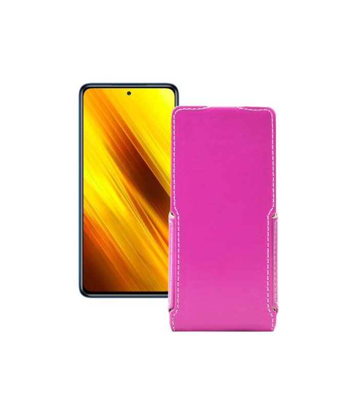 Чохол-флип з екошкіри для телефону Xiaomi Poco X3 NFC