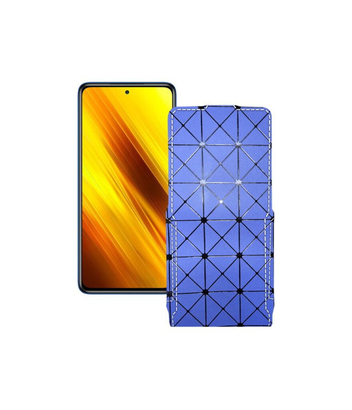 Чохол-флип з екошкіри для телефону Xiaomi Poco X3 NFC