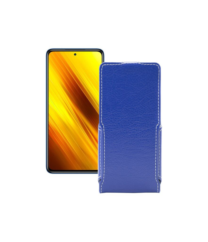 Чохол-флип з екошкіри для телефону Xiaomi Poco X3 NFC