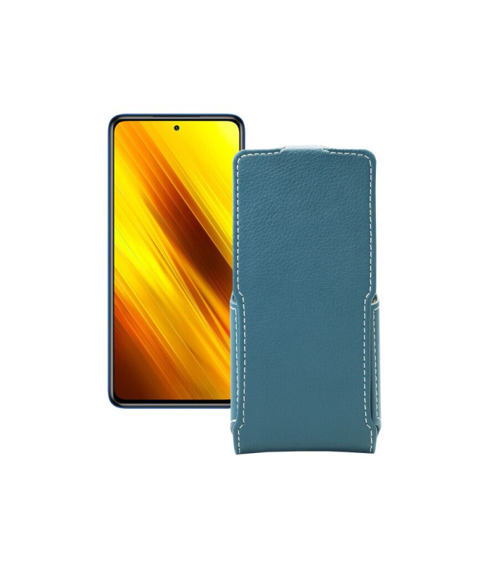 Чохол-флип з екошкіри для телефону Xiaomi Poco X3 NFC