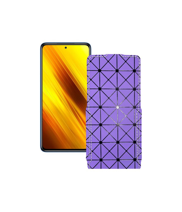 Чохол-флип з екошкіри для телефону Xiaomi Poco X3 NFC
