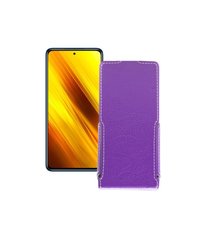 Чохол-флип з екошкіри для телефону Xiaomi Poco X3 NFC
