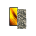 Чохол-флип з екошкіри для телефону Xiaomi Poco X3 NFC