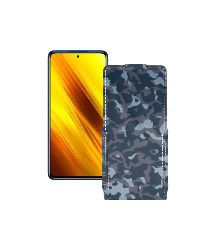 Чохол-флип з екошкіри для телефону Xiaomi Poco X3 NFC