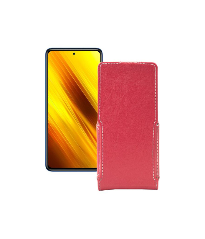 Чохол-флип з екошкіри для телефону Xiaomi Poco X3 NFC