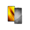 Чохол-флип з екошкіри для телефону Xiaomi Poco X3 NFC