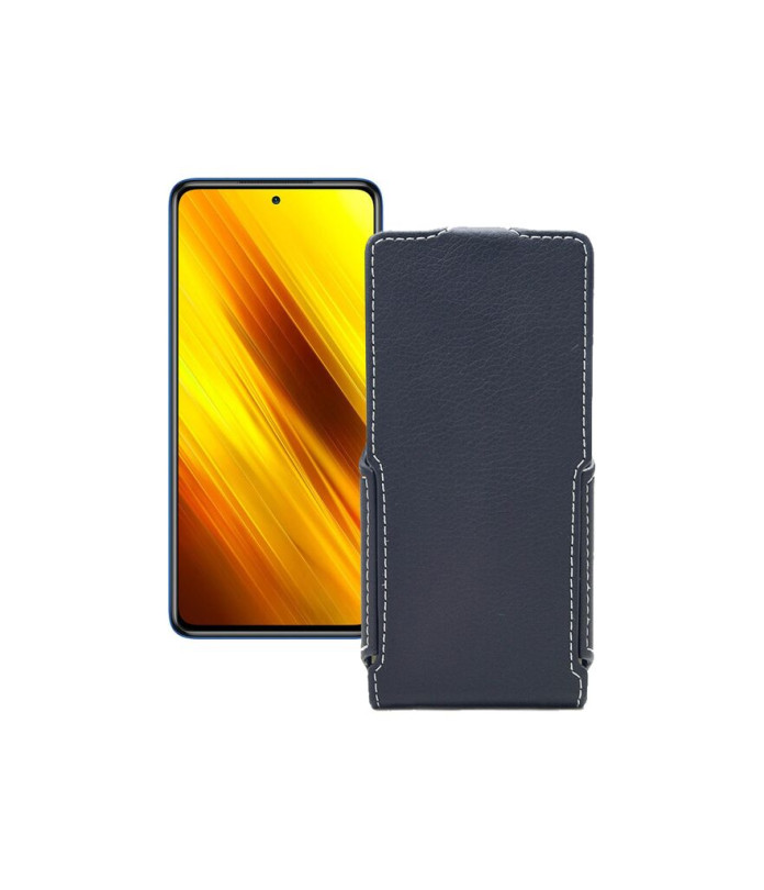 Чохол-флип з екошкіри для телефону Xiaomi Poco X3 NFC