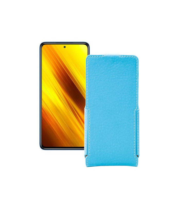 Чохол-флип з екошкіри для телефону Xiaomi Poco X3 NFC