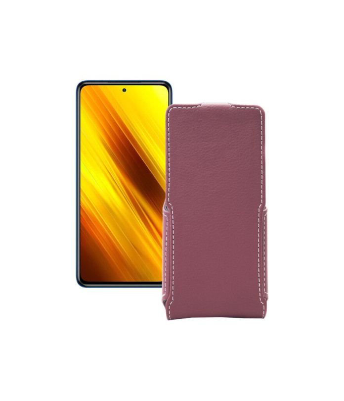 Чохол-флип з екошкіри для телефону Xiaomi Poco X3 NFC