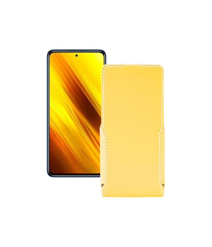 Чохол-флип з екошкіри для телефону Xiaomi Poco X3 NFC