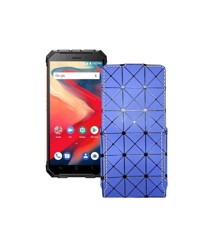 Чохол-флип з екошкіри для телефону Ulefone Armor X2