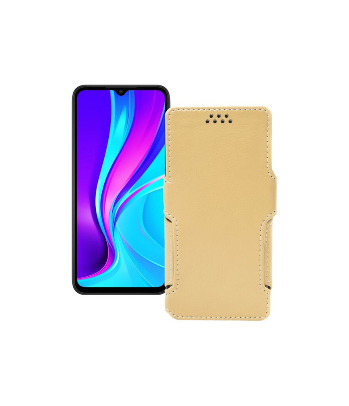 Чохол-книжка з екошкіри для телефону Xiaomi Redmi 9c