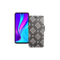 Чохол-книжка з екошкіри для телефону Xiaomi Redmi 9c