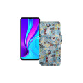 Чохол-книжка з екошкіри для телефону Xiaomi Redmi 9c