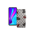 Чохол-книжка з екошкіри для телефону Xiaomi Redmi 9c