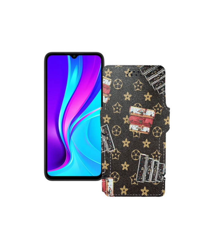 Чохол-книжка з екошкіри для телефону Xiaomi Redmi 9c