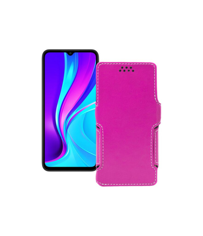 Чохол-книжка з екошкіри для телефону Xiaomi Redmi 9c