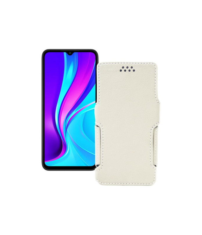 Чохол-книжка з екошкіри для телефону Xiaomi Redmi 9c