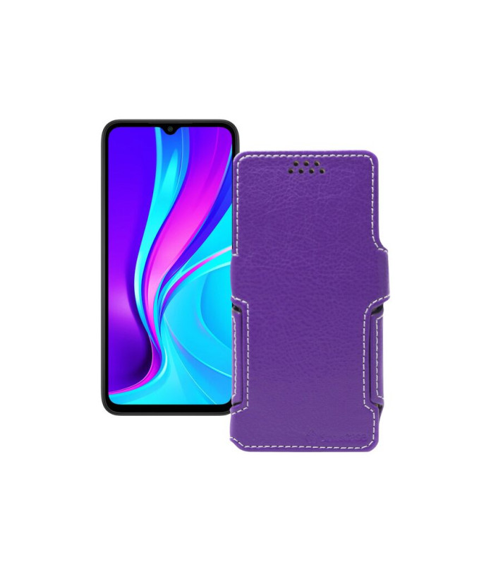 Чохол-книжка з екошкіри для телефону Xiaomi Redmi 9c