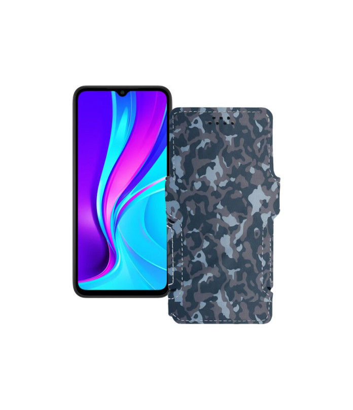 Чохол-книжка з екошкіри для телефону Xiaomi Redmi 9c