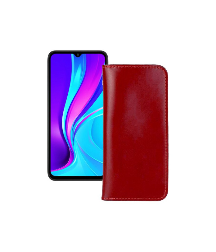 Портмоне з шкіри для телефону Xiaomi Redmi 9c