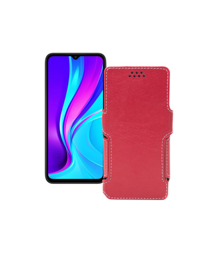 Чохол-книжка з екошкіри для телефону Xiaomi Redmi 9c