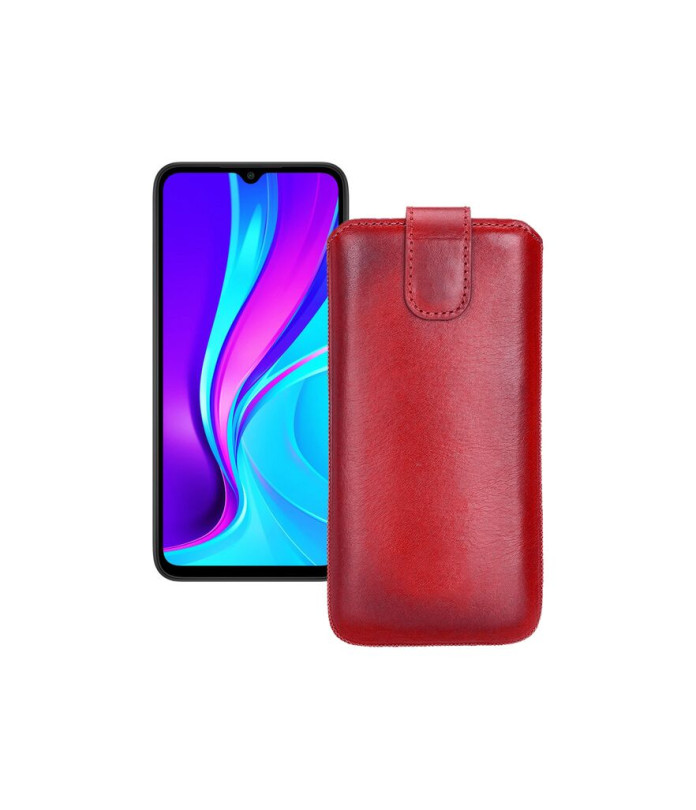 Витяжка з екошкіри для телефону Xiaomi Redmi 9c