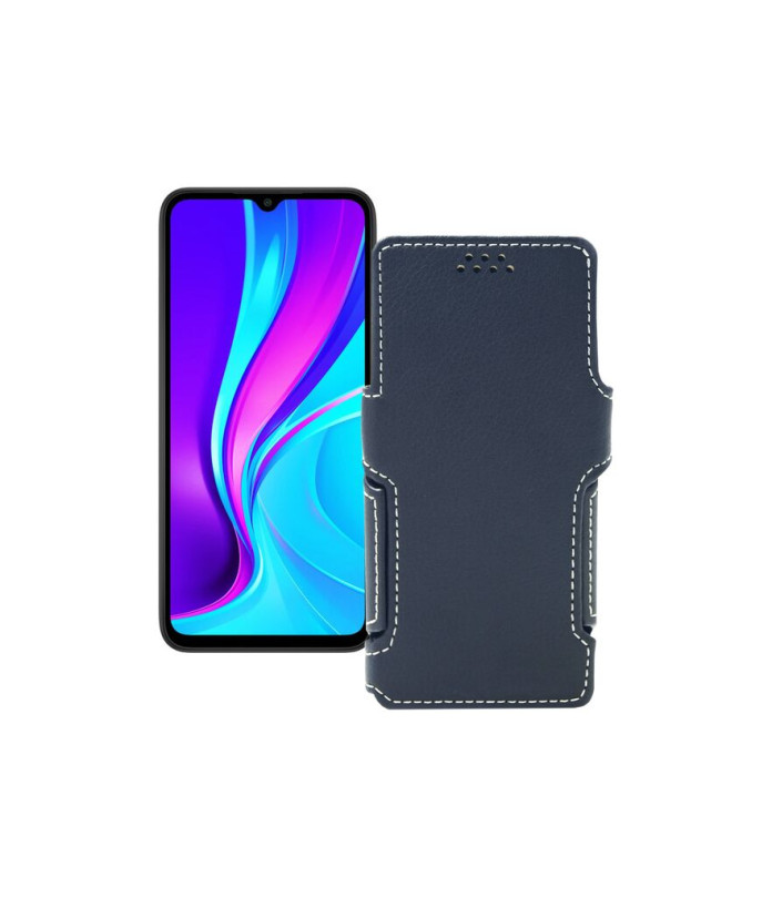 Чохол-книжка з екошкіри для телефону Xiaomi Redmi 9c