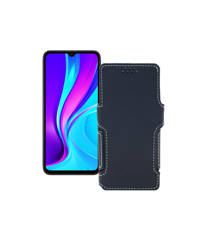 Чохол-книжка з екошкіри для телефону Xiaomi Redmi 9c