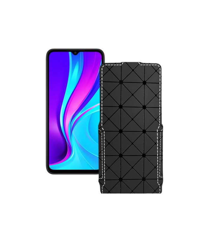 Чохол-флип з екошкіри для телефону Xiaomi Redmi 9c