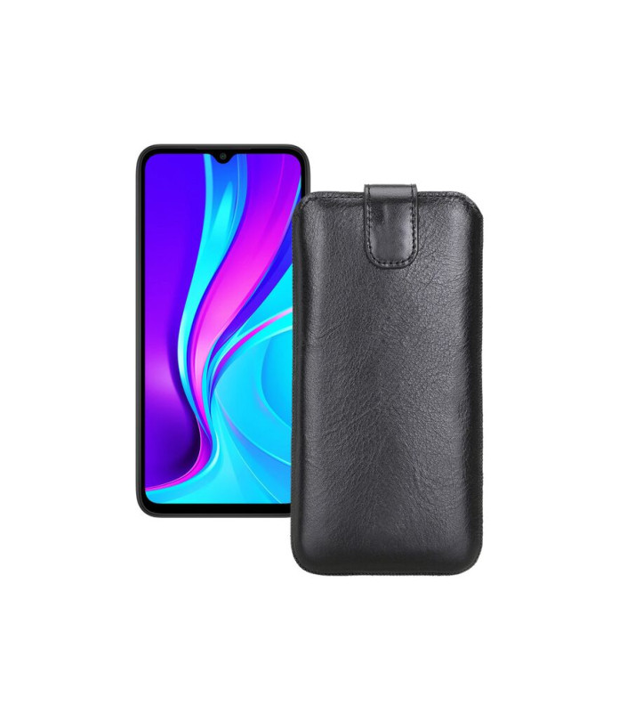 Витяжка з екошкіри для телефону Xiaomi Redmi 9c