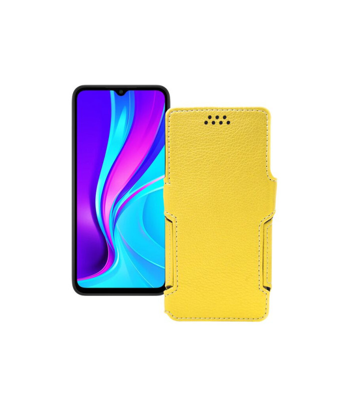 Чохол-книжка з екошкіри для телефону Xiaomi Redmi 9c