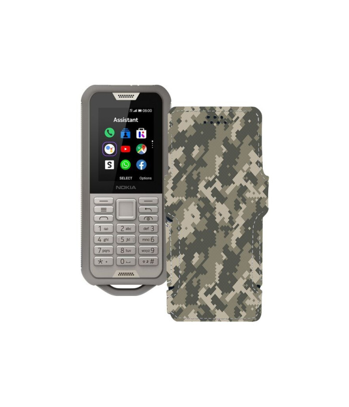 Чохол-книжка з екошкіри для телефону Nokia 800 Tough