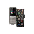 Чохол-книжка з екошкіри для телефону Nokia 800 Tough