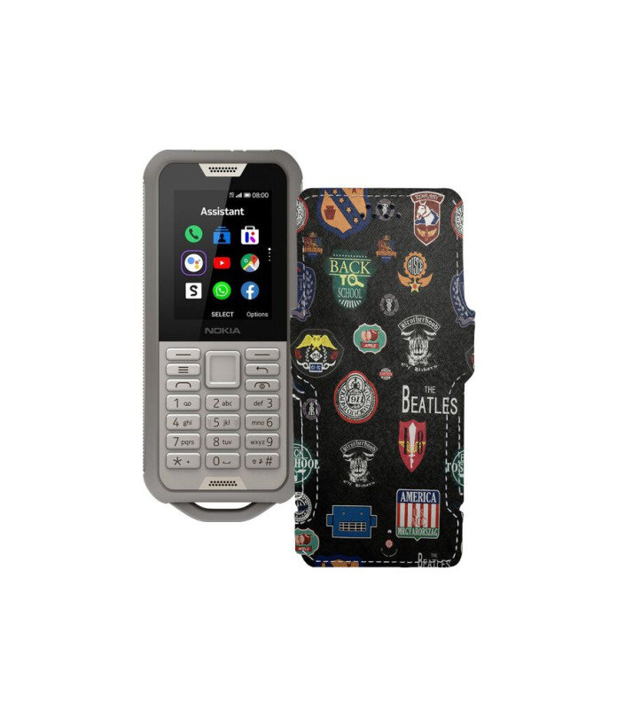 Чохол-книжка з екошкіри для телефону Nokia 800 Tough