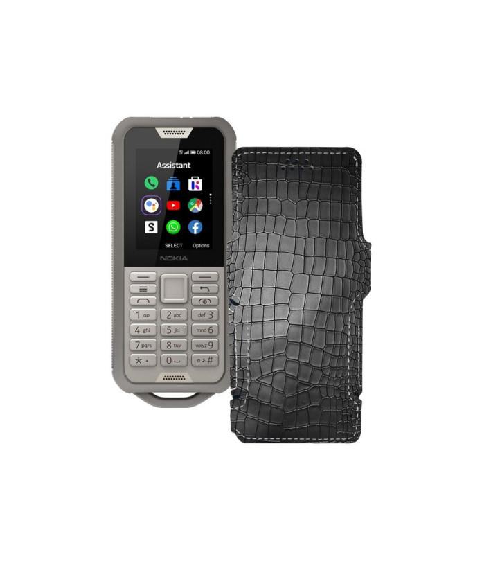 Чохол-книжка з екошкіри для телефону Nokia 800 Tough