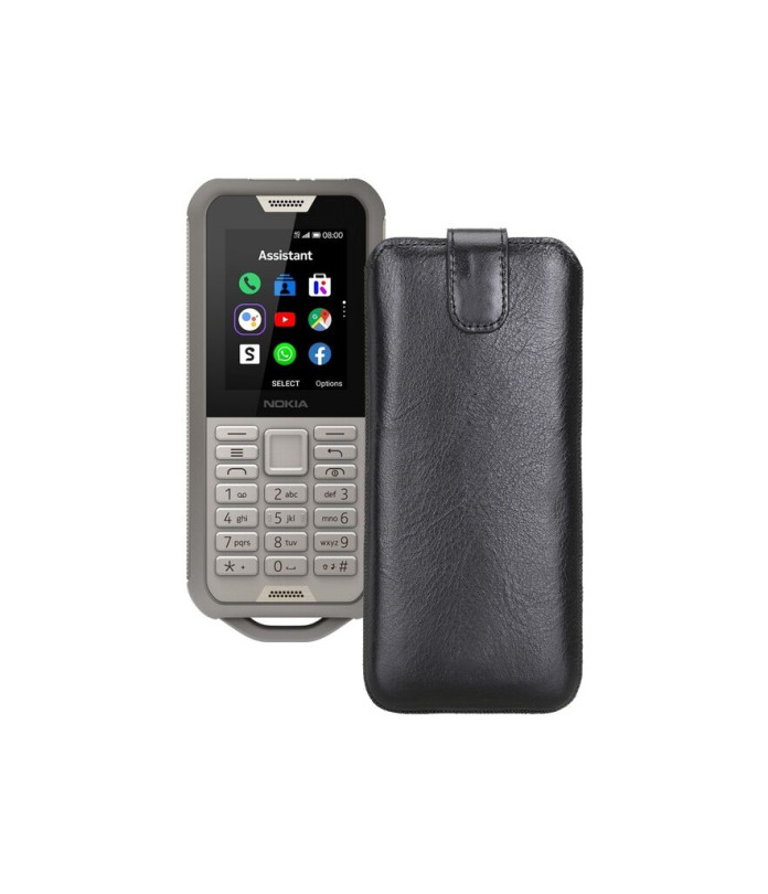 Витяжка з екошкіри для телефону Nokia 800 Tough