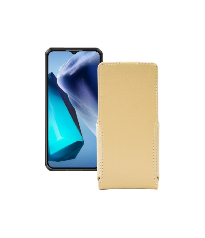 Чохол-флип з екошкіри для телефону Oukitel WP50